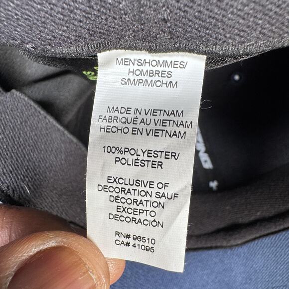 Under Armour Hat Cap Fitted Mens Small Medium Navy USA Flag Freedom Blitzing - Picture 10 of 11